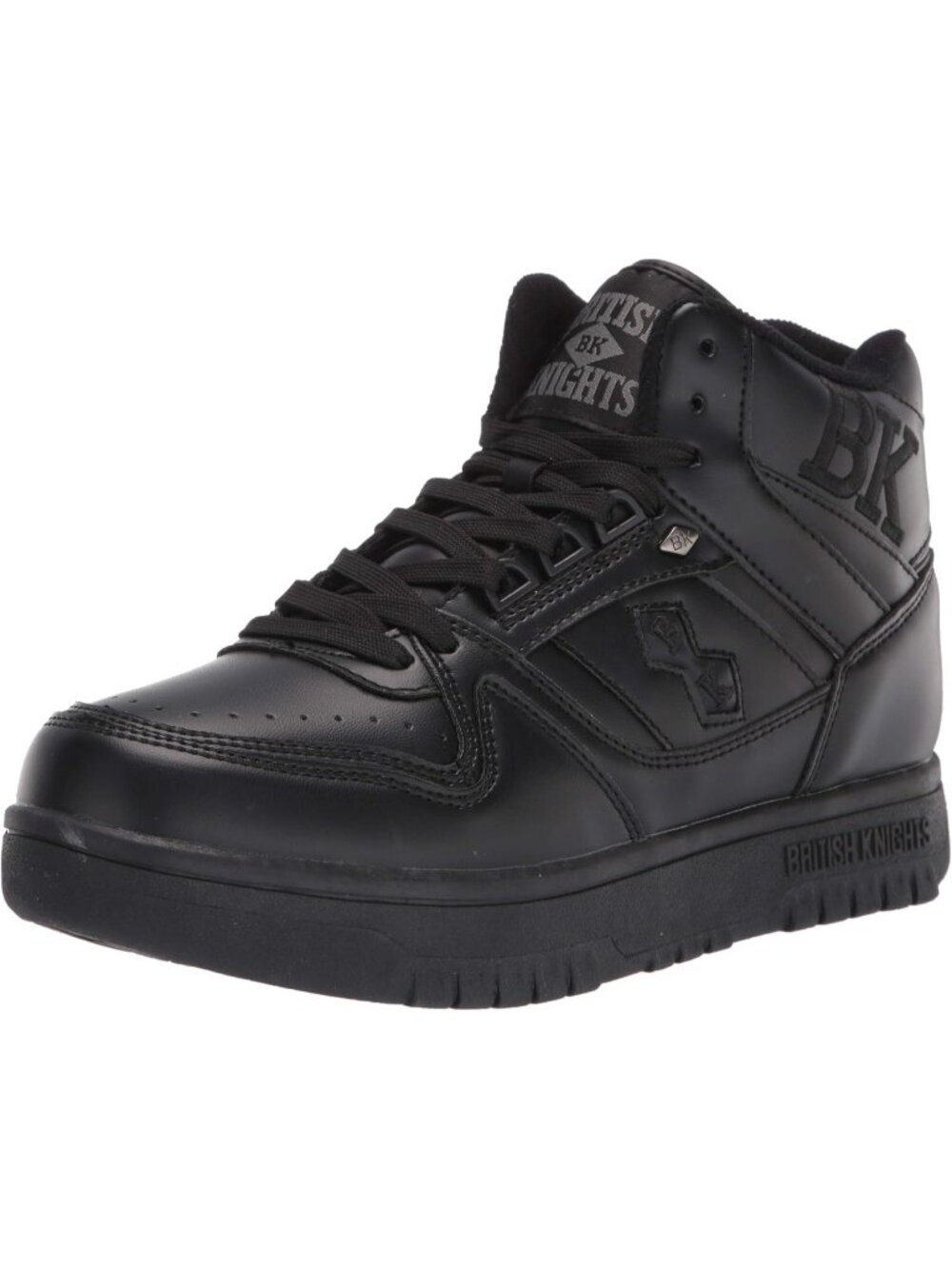Women's Black Tennis Shoes Casual Pull On High Top Athletic Running Sneakers